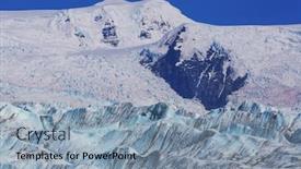  Presentation with storm clouds - Slide set enhanced with unusual-storm-clouds-over background and a light blue colored foreground