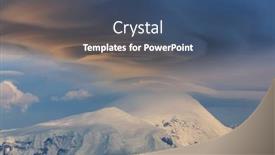  Presentation with storm clouds - Audience pleasing PPT layouts consisting of unusual-storm-clouds-over backdrop and a ocean colored foreground