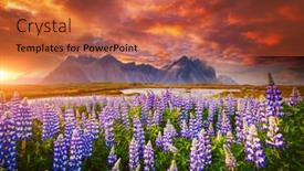  Presentation with batman - Slide set consisting of unusual-view-of-stokksnes-cape background and a red colored foreground