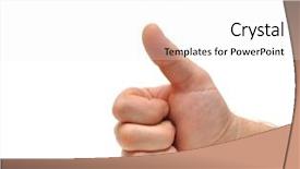  Presentation with decision - Presentation theme with up a coin to make background and a white colored foreground