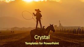  Presentation with mexican - PPT layouts having field on a mexican ranch background and a tawny brown colored foreground