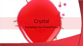  Presentation with ants - Beautiful theme featuring up a sweet nectar spill backdrop and a red colored foreground