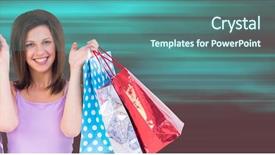  Presentation with teal - PPT layouts enhanced with up bags against blurry teal background and a ocean colored foreground