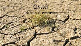  Presentation with flood - PPT theme with up earth after a flood background and a coral colored foreground