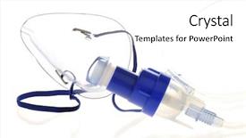  Presentation with oxygen - Colorful theme enhanced with up image of an oxygen backdrop and a white colored foreground