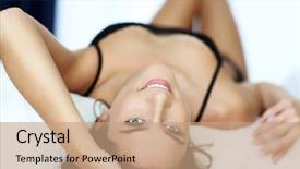  Presentation with puzzle pieces beautiful - Cool new presentation with up in her bed fully backdrop and a  colored foreground