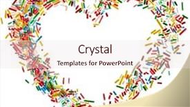  Presentation with frame - Presentation with up isolated on white background background and a lemonade colored foreground