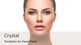  Presentation with pure white - Amazing PPT theme having up isolated on white beauty backdrop and a soft green colored foreground