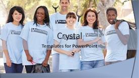  Presentation with team - Audience pleasing slide set consisting of up litter in suburban street backdrop and a light blue colored foreground