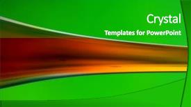  Presentation with bubble tea crystal graphics - Cool new presentation with up macro shot of tear backdrop and a  colored foreground