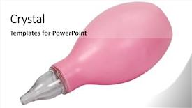  Presentation with nasal - Cool new presentation theme with up of a baby nasal backdrop and a white colored foreground