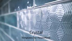  Presentation with blue eyes technology close up - Presentation theme enhanced with up of a glossy ceramic background and a light blue colored foreground