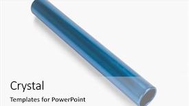  Presentation with baton - Audience pleasing PPT theme consisting of up of a relay baton backdrop and a white colored foreground