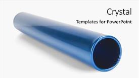  Presentation with baton - Cool new presentation theme with up of a relay baton backdrop and a white colored foreground