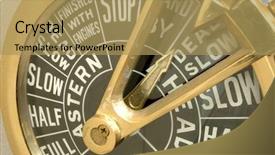  Presentation with ship engine - Audience pleasing slides consisting of up of a ship engine backdrop and a yellow colored foreground