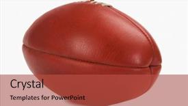  Presentation with american revolution close up - Audience pleasing PPT theme consisting of up of an american football backdrop and a  colored foreground