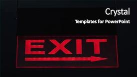  Presentation with music sign colorful - Colorful presentation theme enhanced with hot fresh chocolate coffee backdrop and a light gray colored foreground