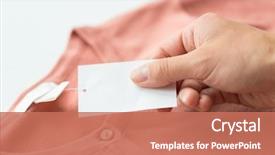  Presentation with people grief and mourning concept - PPT layouts featuring up of hand holding price background and a coral colored foreground