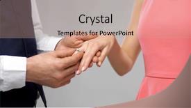  Presentation with people concept surgeon in mask - Beautiful PPT theme featuring up of man putting diamond backdrop and a coral colored foreground