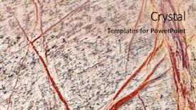  Presentation with marble texture and - Slides enhanced with up of marble bidasar brown background and a coral colored foreground