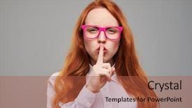  Presentation with prayer teen - Amazing presentation theme having up of redhead teen show backdrop and a  colored foreground