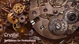  Presentation with gear - Cool new slides with up of the old gear backdrop and a wine colored foreground