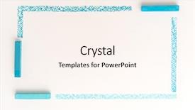  Presentation with pastel - PPT theme with close up photo of drawing background and a cream colored foreground