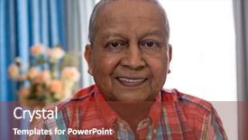  Presentation with nursing - Presentation enhanced with  background and a  colored foreground