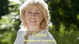  Presentation with middle ages portrait - Presentation design with up portrait of lovely middle background and a tawny brown colored foreground