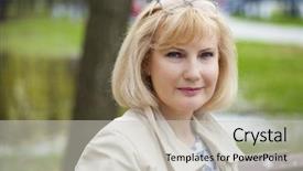  Presentation with middle ages portrait - Beautiful theme featuring up portrait of lovely middle backdrop and a light gray colored foreground