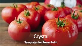  Presentation with market - PPT layouts with thumbs up brand market share selling concept background and a gray colored foreground