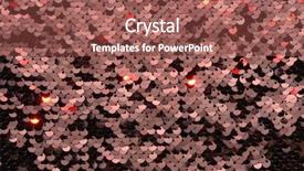  Presentation with red gold black - Beautiful slide set featuring up shot of glittery black backdrop and a red colored foreground