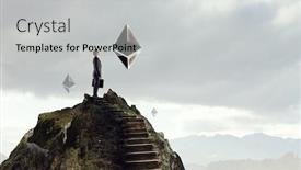  Presentation with success - Colorful PPT theme enhanced with up-to-financial-success-mixed backdrop and a light gray colored foreground