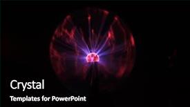  Presentation with currents - Beautiful presentation featuring up view of a plasma backdrop and a black colored foreground