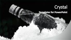  Presentation with vodka - Beautiful presentation theme featuring bode museum on meseum island backdrop and a light blue colored foreground