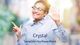  Presentation with knitting african american - Theme having up with fingers number seven background and a  colored foreground