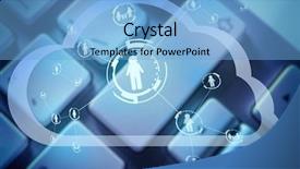  Presentation with computer storage - Amazing PPT layouts having up with icons cloud storage backdrop and a  colored foreground