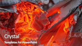  Presentation with burning paper - Presentation with up with shallow dof enviromental background and a crimson colored foreground