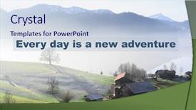  Presentation with motivational - Presentation theme with uplifting - inspirational motivational quote against nature background and a lemonade colored foreground