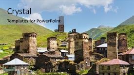  Presentation with world heritage - Slides consisting of funny lovely eggs in snow with gift box christmas love background and a lemonade colored foreground.