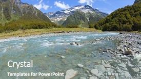  Presentation with new river valley - Colorful slide deck enhanced with upper wilkin river valley backdrop and a gray colored foreground