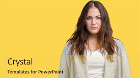  Presentation with power plug winter - Colorful PPT layouts enhanced with upset because of problem negative backdrop and a yellow colored foreground