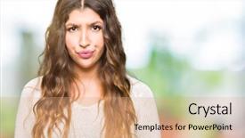  Presentation with negative charge - Audience pleasing slide set consisting of upset because of problem negative backdrop and a  colored foreground