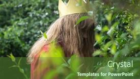  Presentation with teenage girl - Audience pleasing slide deck consisting of upset-teenage-girl-wearing-red backdrop and a tawny brown colored foreground
