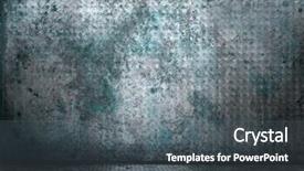  Presentation with urban art - Presentation theme featuring urban art - grunge rusty interior similar available background and a dark gray colored foreground