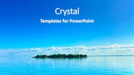  Presentation with ocean - Audience pleasing slide deck consisting of urban heat island - ocean nature beauty backdrop and a  colored foreground