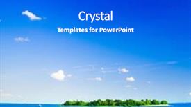  Presentation with serenity - PPT layouts enhanced with urban heat island - seascape serenity wallpaper background and a dark gray colored foreground