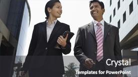  Presentation with low angle view of volleyball - Theme with dynamic female runner runs on the water outdoors she wears a dark swimrun suit a violet cap swim glasses and a stopwatch water splashes are around her body sun shines at her body horizontal background and a gray colored foreground