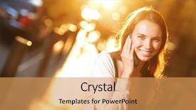  Presentation with beautiful black women smiling - Colorful theme enhanced with urban mobility - beautiful young woman smiling backdrop and a  colored foreground