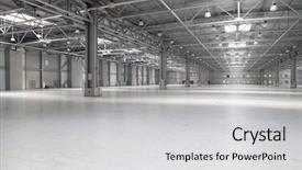  Presentation with urban - Presentation theme consisting of white signboard on a vintage shop 3d rendering background and a tawny brown colored foreground